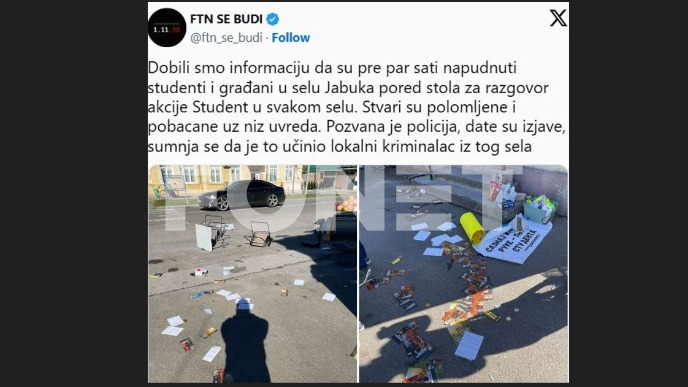 Napad u selu Jabuka